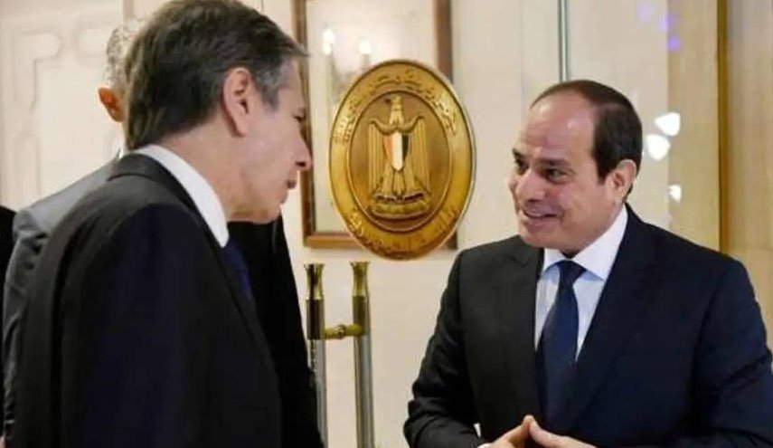 محورهای رایزنی السیسی با وزیر خارجه آمریکا در قاهره