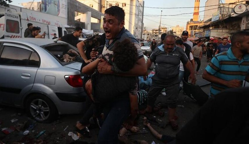 شهادت بیش از 100 نفر در بیمارستان شفا غزه