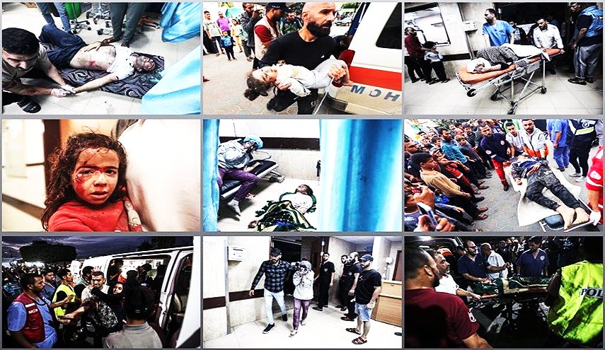 شهداء وجرحى بقصف صاروخي ومدفعي في محيط مستشفى الشفاء