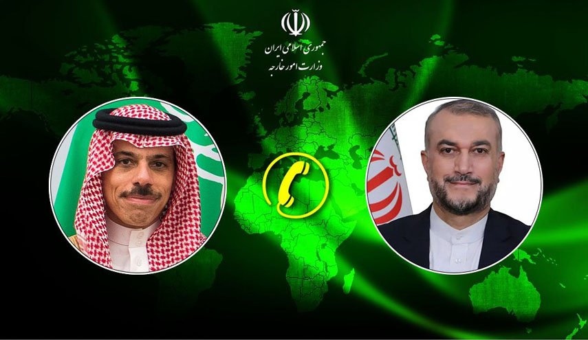 گفتگوی امیرعبداللهیان با همتای عربستانی در باره حمله تلافی جویانه به رژیم صهیونیستی 