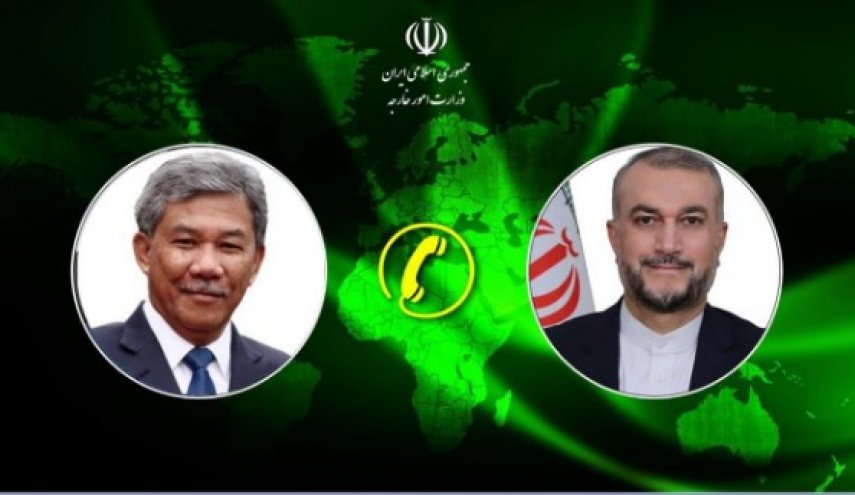 تاکید وزیران خارجه ایران و مالزی در مورد تقویت همکاری‌‌ها در عرصه‌های مختلف