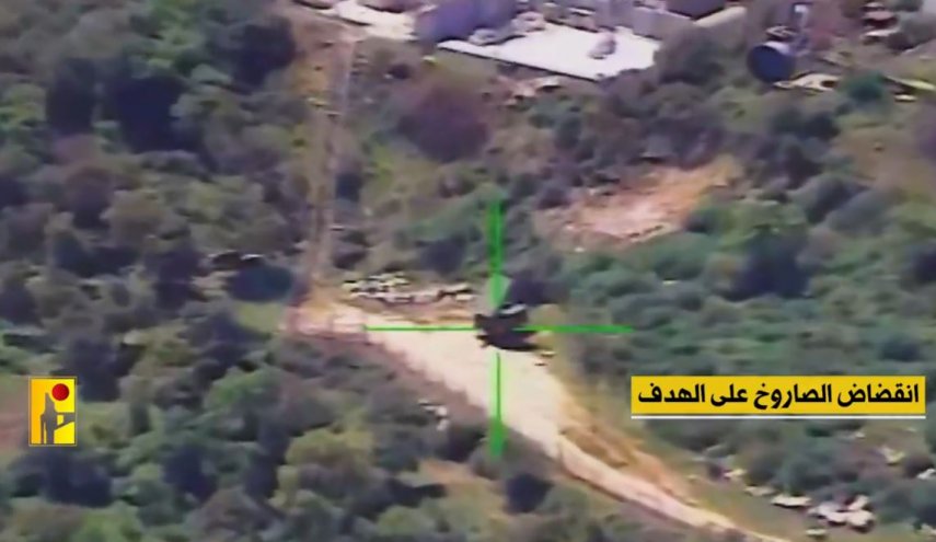 عملیات انهدام رادار کشف توپخانه اسرائیل توسط حزب الله + فیلم