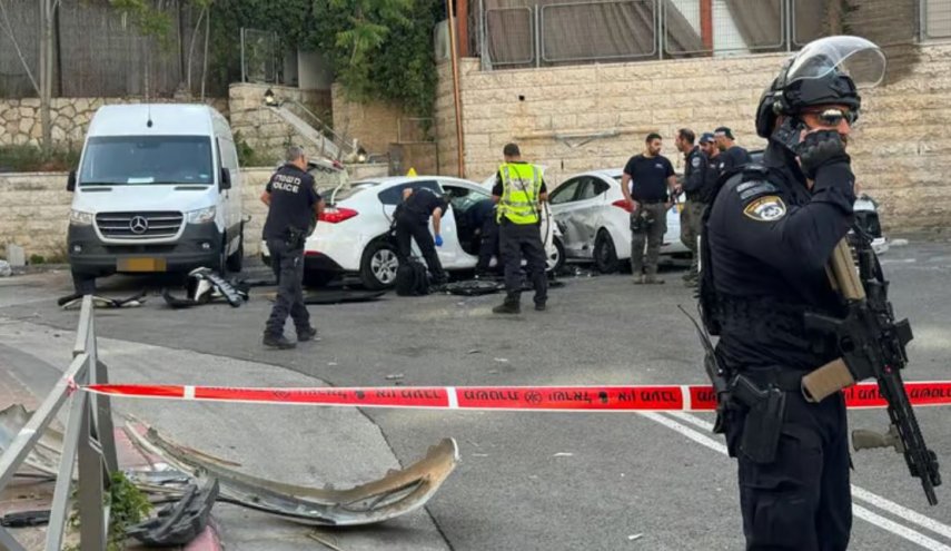 إصابة 3 مستوطنين بعملية دهس غرب القدس المحتلة
