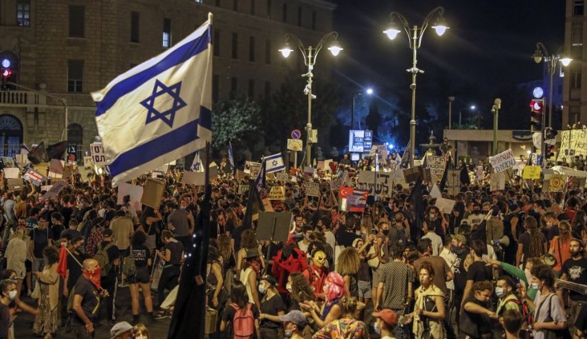 إسرائيليون يحتجون على نتنياهو ويهتفون ضد بن غفير..