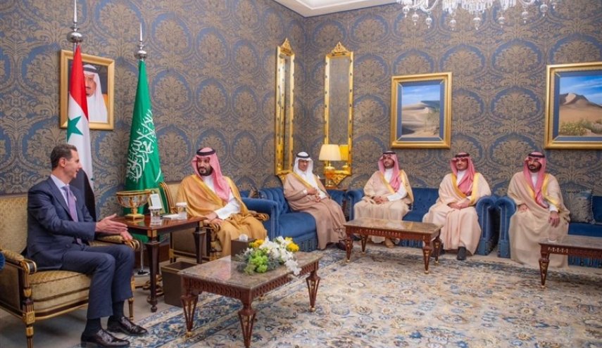 دیدار بن‌سلمان و بشار اسد در بحرین