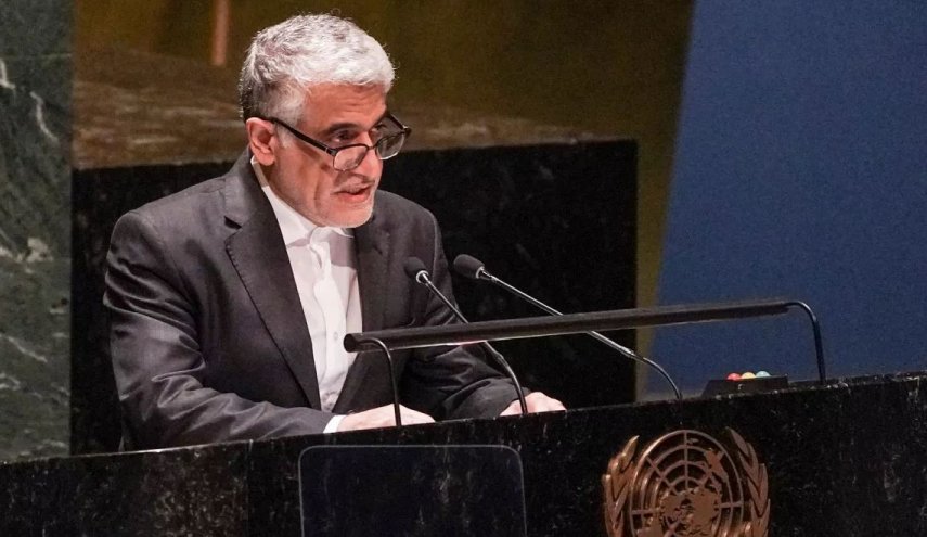 سفير  إيران لدى الأمم المتحدة يشكر الدول لتعاطفها مع إيران في حادث استشهاد رئيس الجمهورية