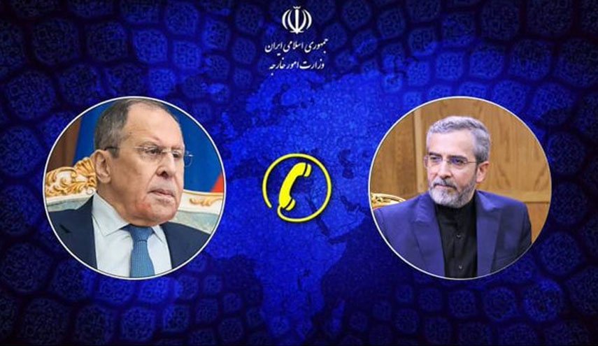 گفت وگوی تلفنی لاوروف با علی باقری