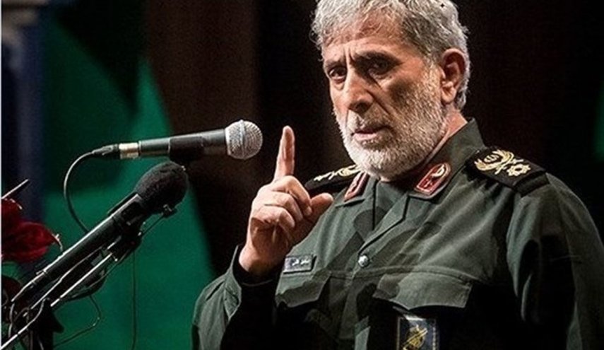سردار قاآنی: جبهه مقاومت با اقتدار در مسیر حق ایستاده است