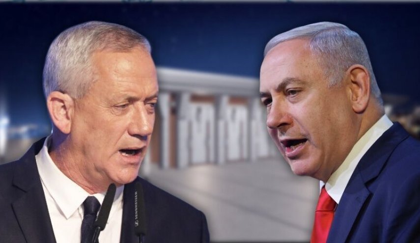 نتانیاهو از گانتس خواست استعفا نکند