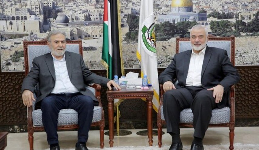 دیدار رهبران حماس و جهاد اسلامی در دوحه
