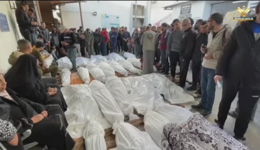 استشهاد 14 فلسطينيا بقصف الاحتلال منزلين في غزة