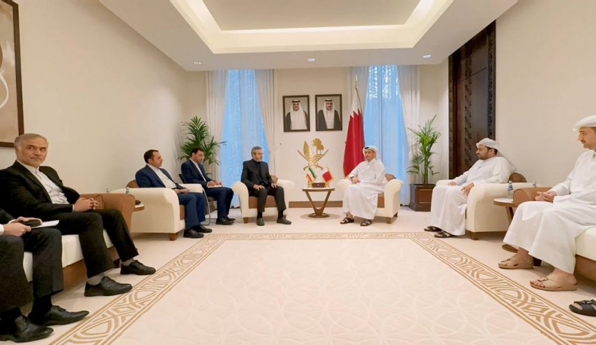 ر‌وایت باقری از دیدار با وزیر خارجه قطر در دوحه
