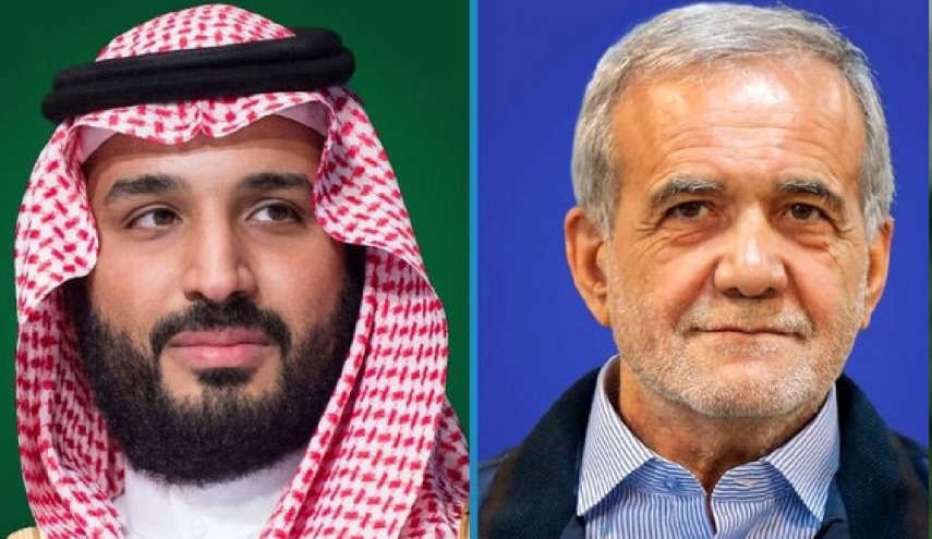 أول اتصال هاتفي بين إبن سلمان وبزشكيان.. ماذا دار بينهما؟