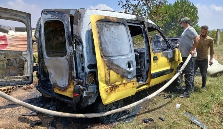 إصابة 4 سوريين بشظايا صاروخ إسرائيلي جنوب لبنان