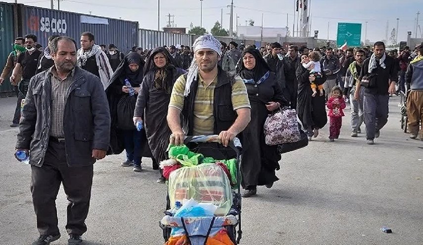 1.5 مليون زائر إيراني وأجنبي عبروا الحدود الإيرانية إلى العراق لحد الآن