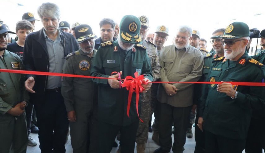 پایگاه هوایی سرلشکر محمودآبادی با حضور فرمانده سپاه پاسداران در ارومیه افتتاح شد