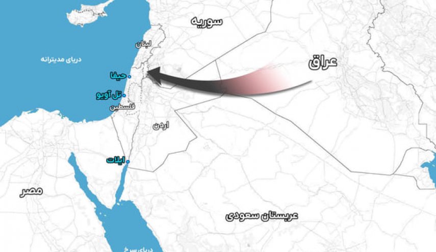 حمله پهپادی مقاومت عراق به شمال فلسطین اشغالی
