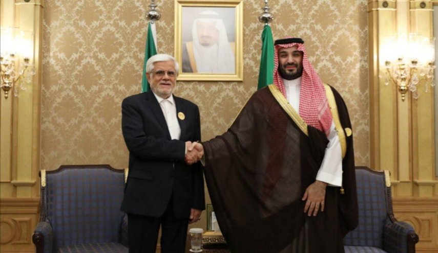 عارف با بن سلمان دیدار کرد
