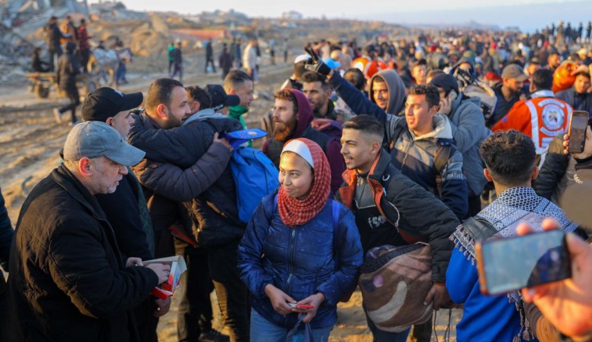  عودة النازحين تثبت فشل الاحتلال في كسر إرادة الشعب الفلسطيني