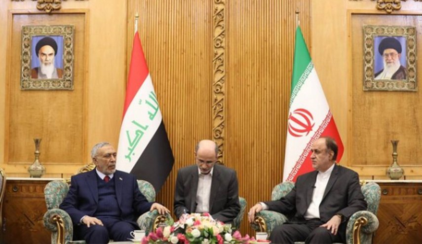 رئيس مجلس النواب العراقي يصل إلى طهران على رأس وفد نيابي