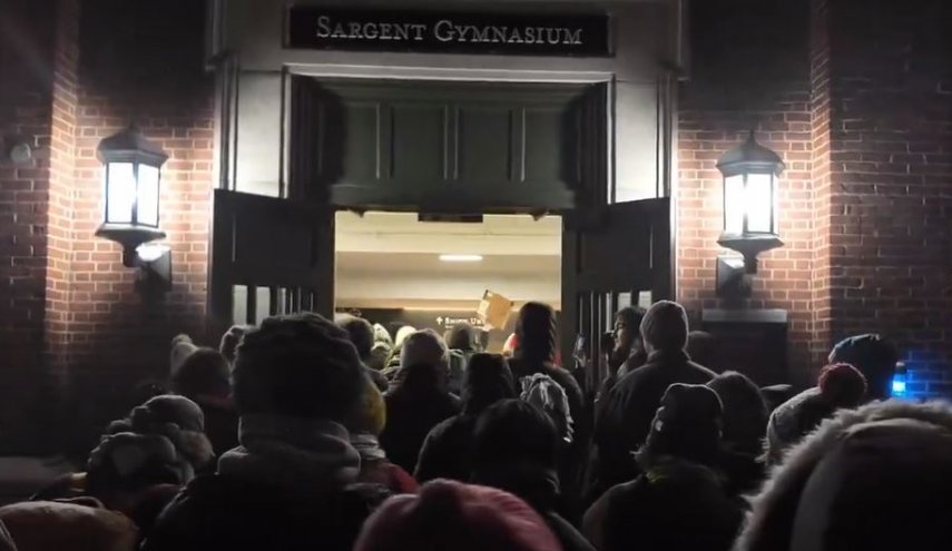 في ولاية مين الأمريكية..اول مخيم تضامني مع فلسطين في زمن ترامب 