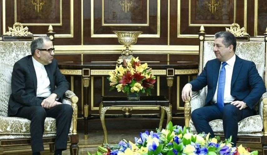 إيران وكردستان العراق تتطلعان لتعزيز التعاون الأمني
