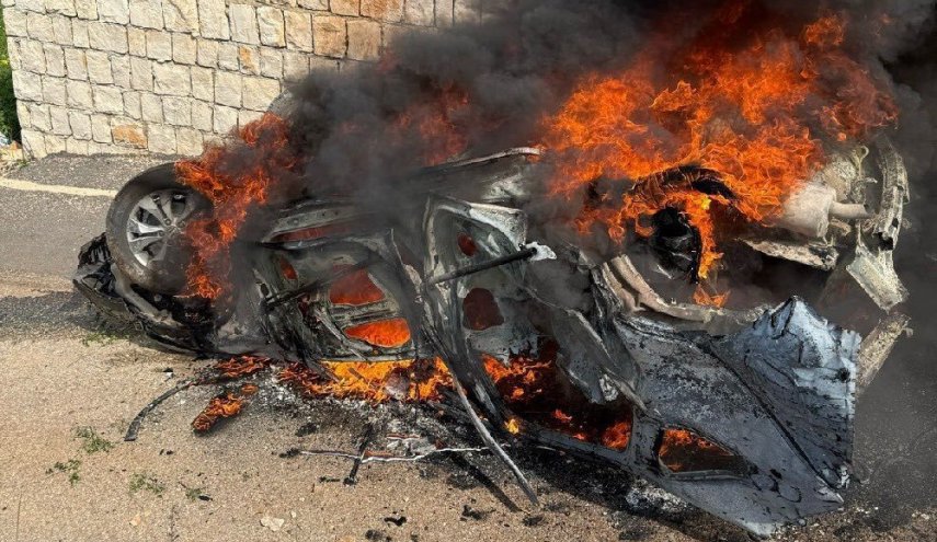 شهيد في غارة للاحتلال استهدفت سيارة في رشكنانيه جنوب لبنان