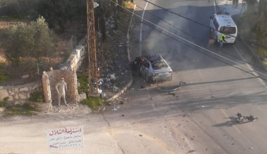 شهيدان في استهداف الاحتلال سيارة في برعشيت جنوبي لبنان