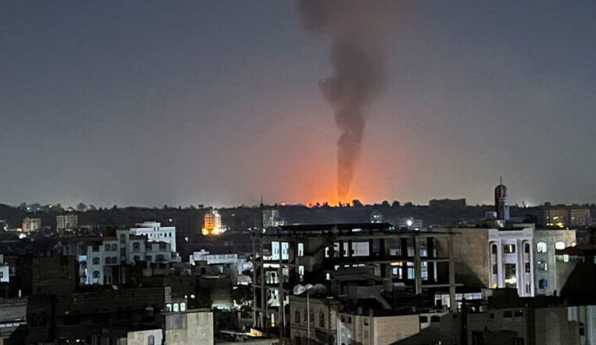 عدوان أمريكي يستهدف رأس عيسى في الصليف بالحديدة