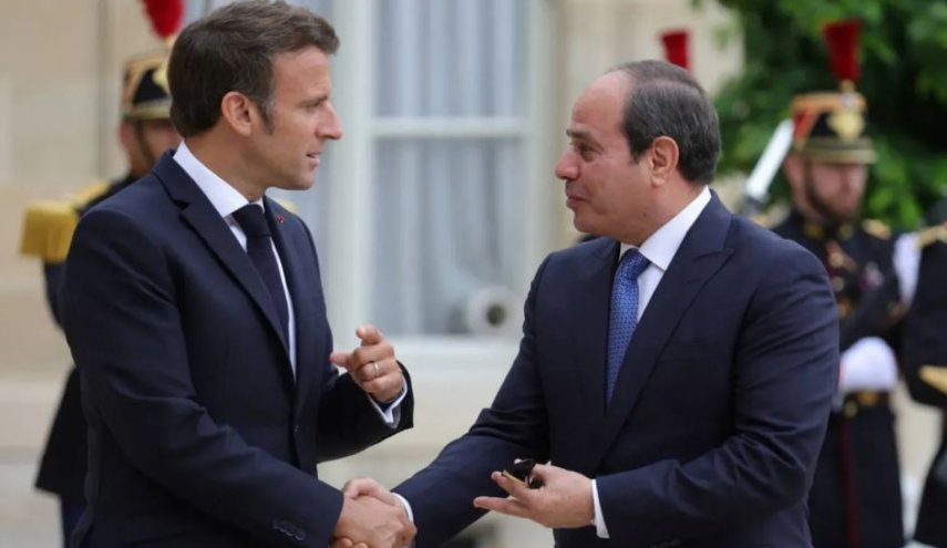 الرئيسان المصري والفرنسي يرفضان ضم كيان الاحتلال للضفة وغزة