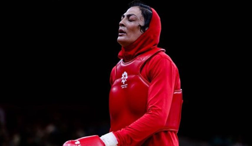 نجاح كبير لبطلة إيرانية.. منصوريان تتوج بذهبية كأس العالم للساندا