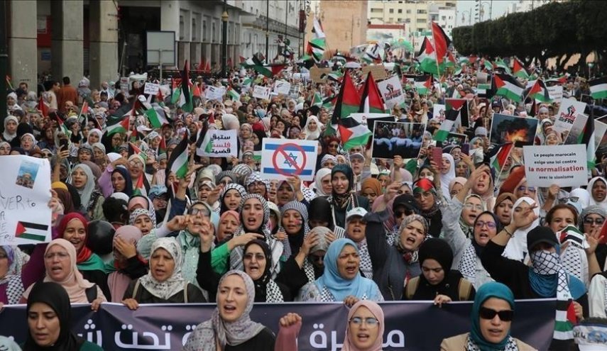 للجمعة 72.. آلاف المغاربة ينظمون وقفات تضامنية مع غزة