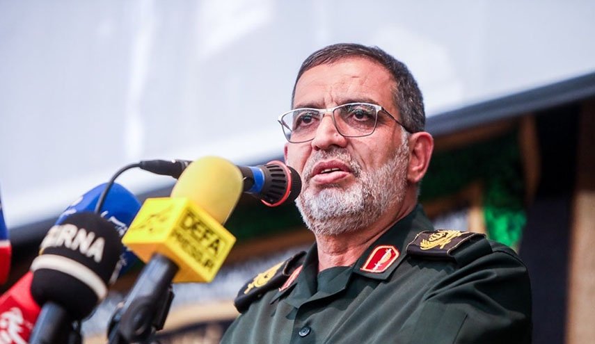 العميد نائيني: حرس الثورة الاسلامية سيرد بحزم على أي اعتداء