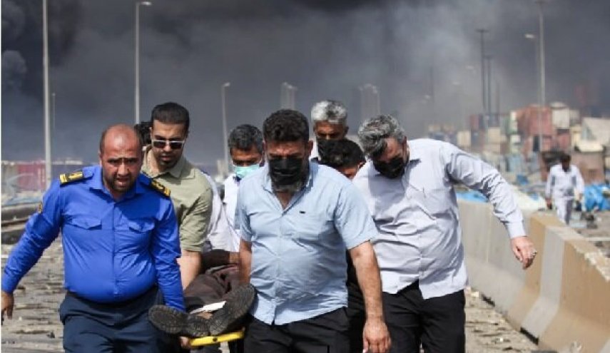 ارتفاع عدد وفیات انفجار ميناء شهيد رجائي إلى 40 شخصًا