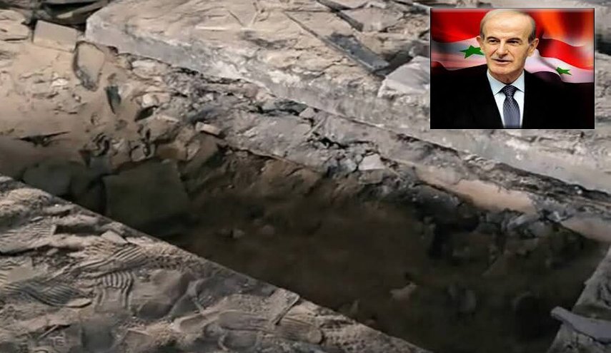 مجهولون ينبشون قبر حافظ الأسد وينقلون الرفاة لمكان مجهول (فيديو+صور)