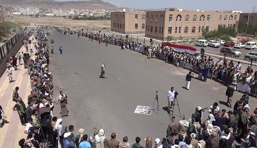  صنعاء.. إعلان النفير العام لمواجهة العدوان الأمريكي والإسرائيلي