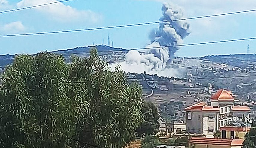 إصابة 5 لبنانيين في بلدة حولا بتجدد للعدوان الاسرائيلي