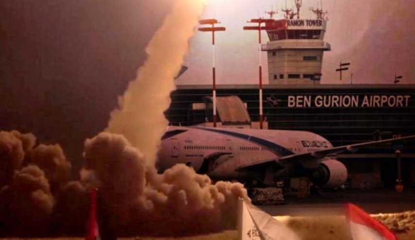 بسبب صواريخ اليمن، انخفاض نشاط مطار ’بن غوريون’ دون الثلث
