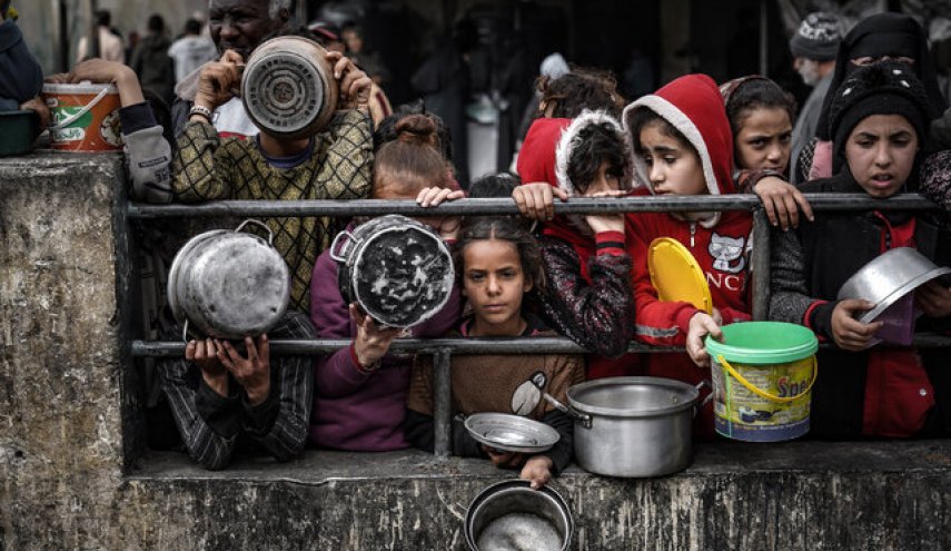 غزه از گرسنگی می میرد 
