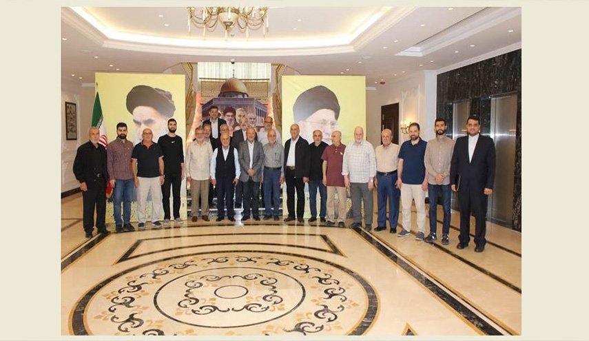 السفير الإيراني في بيروت يلتقى وفدا لمنتدى الحوار الثقافي