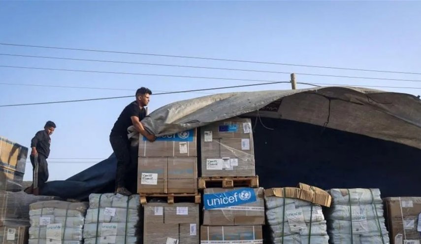 اكفان بدل الطعام.. ما وجد داخل شاحنتي مساعدات الى غزة