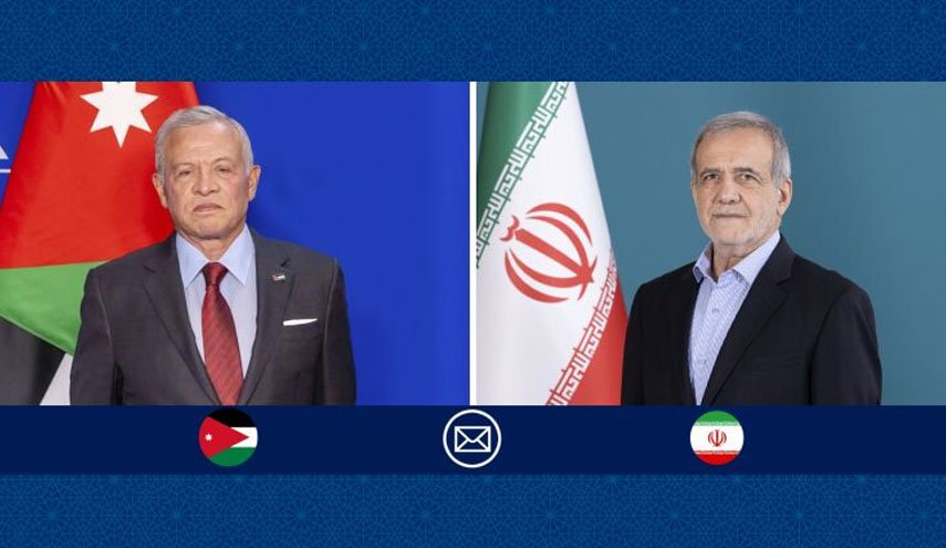 پزشکیان فرارسیدن سالروز ملی کشور پادشاهی اردن را تبریک گفت