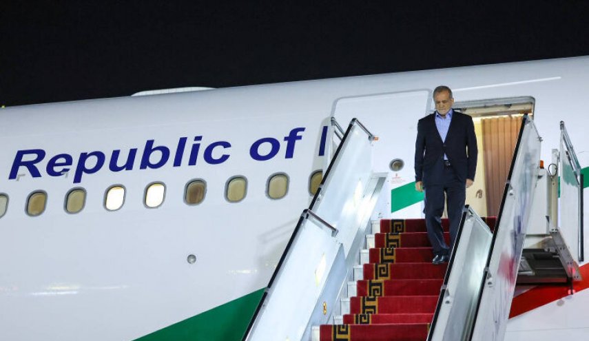 پزشکیان وارد تهران شد