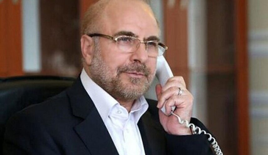 رئيسا برلماني ايران والعراق يدعوان لتوسيع العلاقات البرلمانية