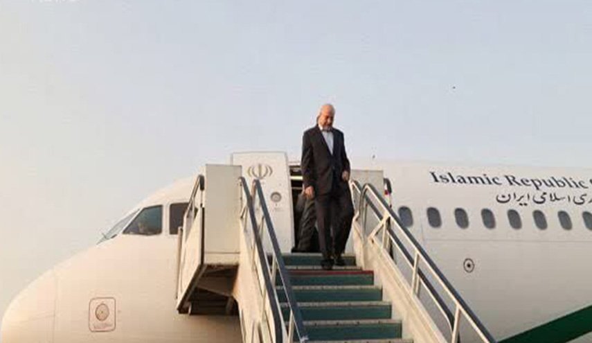 رئيس البرلمان الإيراني يصل إلى كاراكاس