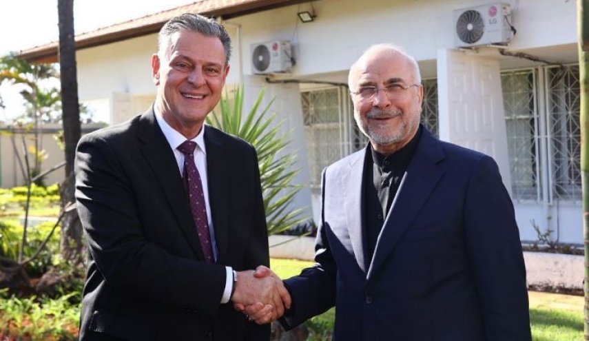 قاليباف يلتقي وزير الزراعة البرازيلي خلال جولته في أمريكا اللاتينية