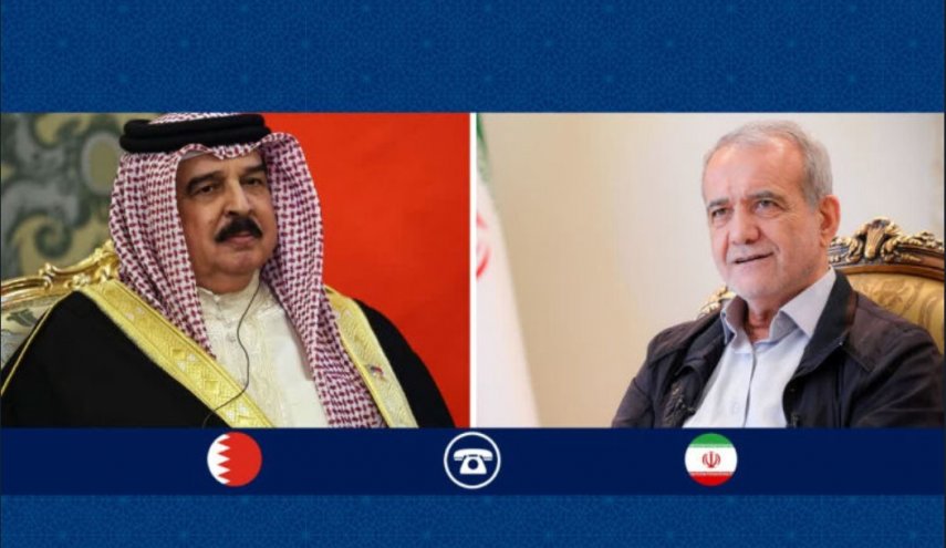 الرئيس بزشكيان وملك البحرين يتبادلان التهاني بعيد الاضحى المبارك