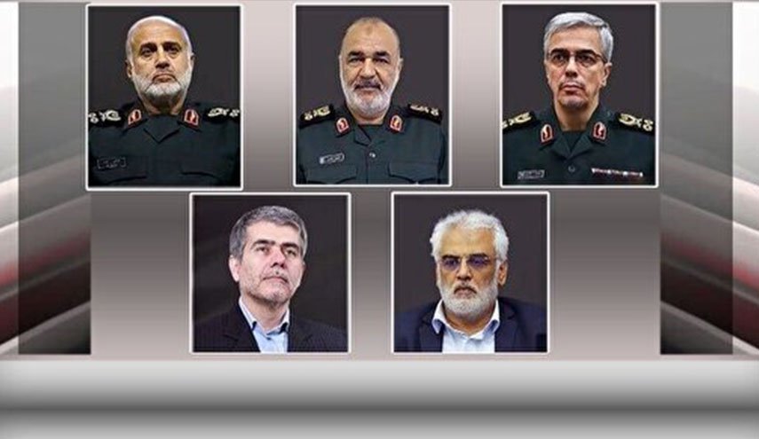 القادة العسكريون والعلماء الإيرانيون الذين استشهدوا في العدوان الإسرائيلي
