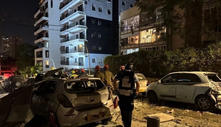 اصابت موشک به مواضع استراتژیک اشدود، تل‌آویو، حیفا و بئرسبع