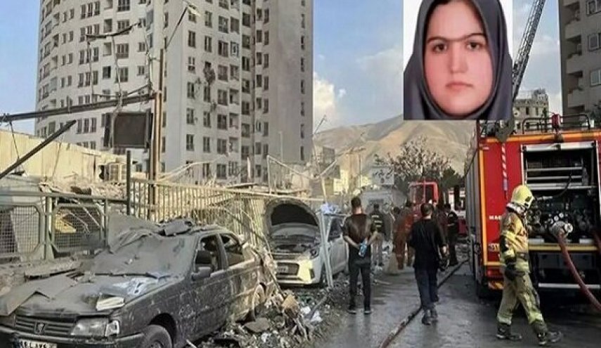 إستشهاد طبيبة في طهران مع طفلها إثر هجوم للكيان الصهيوني
